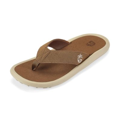 6. Gumbies Men's NOOSA FLIP-FLOP LATTE Flip-Flops