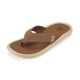 6. Gumbies Men's NOOSA FLIP-FLOP LATTE Flip-Flops