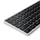 5. Satechi Slim X3 - Bluetooth numeric keyboard for up to four USB-C US International devices (silver)