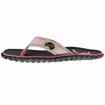 2. Gumbies Islander Canvas Flip-Flops W G-IS-WN-GRTU