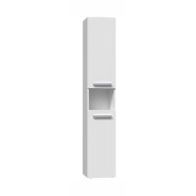 Bathroom cabinet NEL III 31x30xH174 matt white