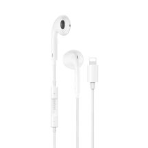 Dudao X14+ Wired In-Ear Headphones with Lightning Connector 1.2m - White