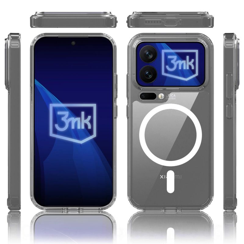 11. 3mk Armor MagCase for Xiaomi 17 Pro Max - transparent