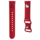 3. Hello Kitty Silicone Kitty Head strap universal 22mm - red