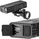 3. Rockbros 24310002001 Bicycle Light, 850 lm, with Power Bank Function + USB-C to USB-A Cable – Black