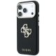 3. Guess Smooth & Big Strass Logo & Strap Case for iPhone 18 Pro / 17 Pro, Black