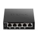 4. D-Link DGS-1005P/E Network Link Unmanaged Gigabit Ethernet (10/100/1000) PoE Support Black