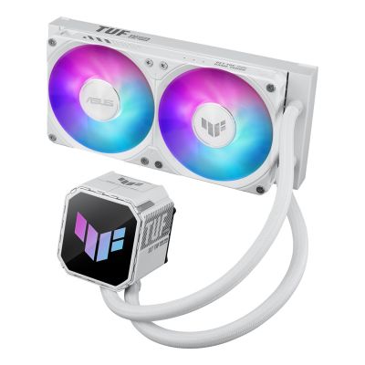 5. ASUS TUF GAMING LC III 240 ARGB WHT Cooler