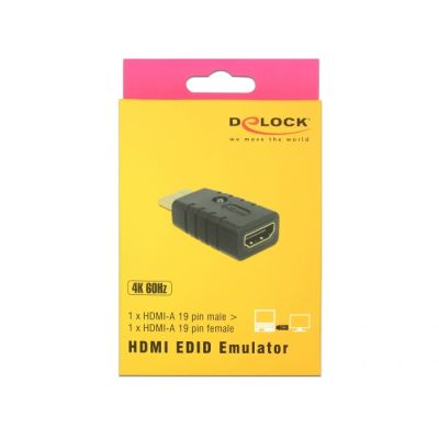 4. DeLOCK 63320 Cable Adapter 1 x HDMI-A 19 pin Black