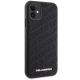 4. Karl Lagerfeld Quilted K Pattern case for iPhone 11 / Xr - black