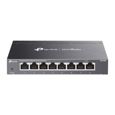 TP-Link Omada DS108G Gigabit Ethernet Switch (10/100/1000) Black
