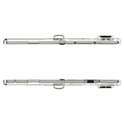 7. Spigen Tough Armor Pro Mag MagSafe Case for Samsung Galaxy Z Fold 7 - Clear and White