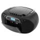 3. JVC RC-E451B Boombox black radio player