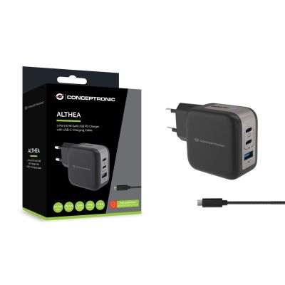 3. Conceptronic ALTHEA17B Mobile Charger Universal Black AC Fast Charging Internal
