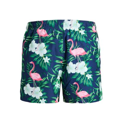 3. Jack&Jones men's JWHARUBA SWIM PRINTS SHORTS 12206537 NAVY BLAZER FLAMINGO