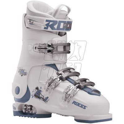 2. Roces Idea Free Ski Boots White/Blue 450492 23