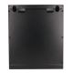 4. Extralink LITE 6U 10 280X310 WALL-MOUNTED RACKMOUNT CABINET BLACK Freestanding/Wall/Floor Rack Black
