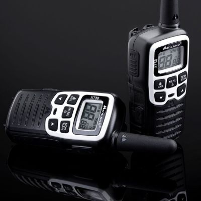 6. Midland XT50 Adventure walkie-talkie 24 channels 446.00625 - 446.09375 MHz Black, Gray