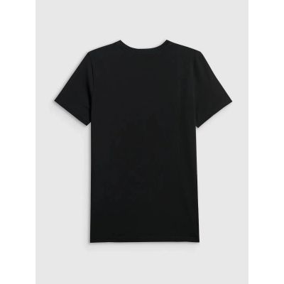 4. Men's plain cotton T-shirt 4F 4FWMM00TTSHM3340-20S