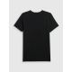 4. Men's plain cotton T-shirt 4F 4FWMM00TTSHM3340-20S