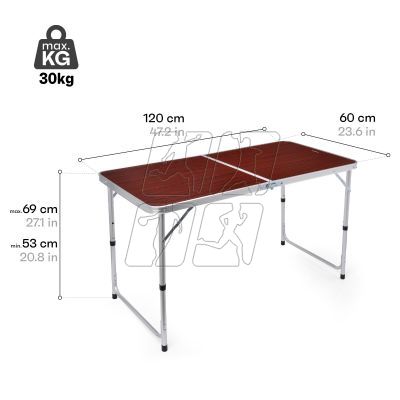 17. Meteor Feast 16535 folding table