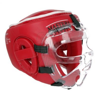 28. Masters boxing helmet with mask KSSPU-M (WAKO APPROVED) 02119891-M02