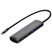 UNITEK ACTIVE HUB USB-C 5GBPS, HDMI RJ-45 PD 100W