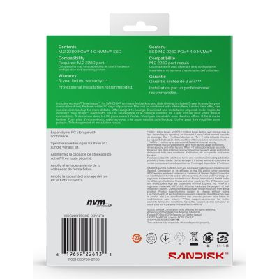 10. WD Green SN3000 2TB M.2 NVMe SSD WDS200T4G0E