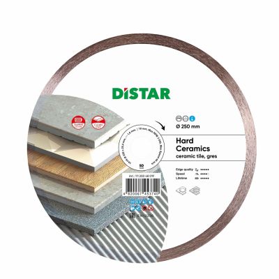 DISTRACT Hard Ceramics Diamond Disc 250 x 1.6 x 10 x 25.4