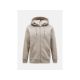 Peak Performance M Original Small Logo Zip Beige Sweatshirt