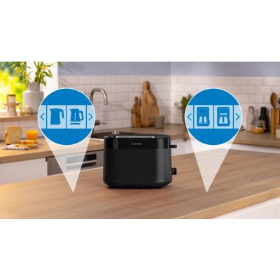 4. Bosch TAT2M123 2-Cup Toaster 950W Black