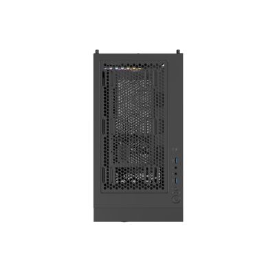 24. NATEC GENESIS DIAXID 605 ARGB MIDI TOWER USB-C GAMING CASE WITH WINDOW BLACK