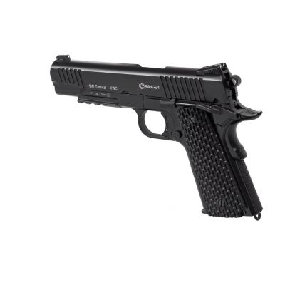 12. RANGER 1911 Tactical KWC air pistol cal. 4.5 BBs BLOW BACK 17 shots FULL METAL CO2 (AAKCMB770AZB)