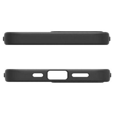 6. Spigen Liquid Air Mag MagSafe Case for iPhone 16e / 17e - Matte Black