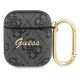 Guess 4G Script Metal Collection case for AirPods 1 / 2 - gray