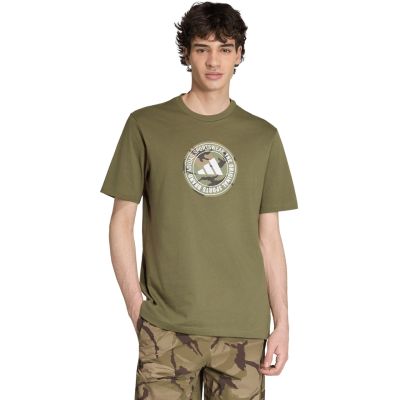 Men's adidas Camo T-shirt olive KC7164