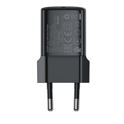 5. Acefast A118 GaN PD 30W USB-C Wall Charger - Black