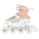 4. NILS Extreme NH18190 2in1 roller skates, white and pink, size L (39-43), with replaceable HOCKEY blade