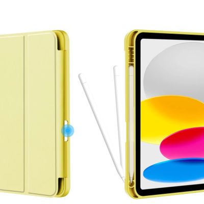 3. Tech-Protect SC Pen Case for iPad 10.9" 2022 - Yellow