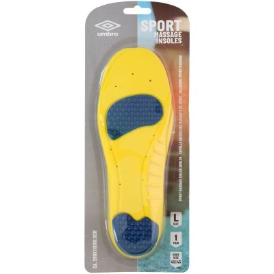 4. MASSAGE SPORTS INSOLES FOR SHOES SIZES 42-45 UMBRO