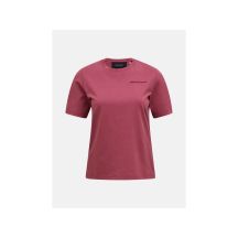 PEAK PERFORMANCE W Original Small Logo Tee Red