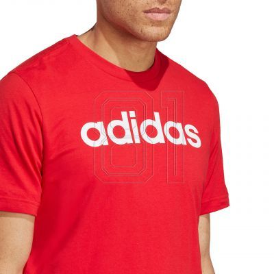 9. adidas Essentials Single Jersey Linear Embroidered Logo M IC9278