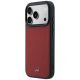 2. Mercedes Leather Mesh with Bow Line MagSafe Case for iPhone 17 Pro - Red