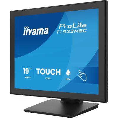 18. iiyama ProLite T1932MSC-B2S computer monitor 48.3 cm (19") 1280 x 1024 px SXGA LED Touchscreen Black