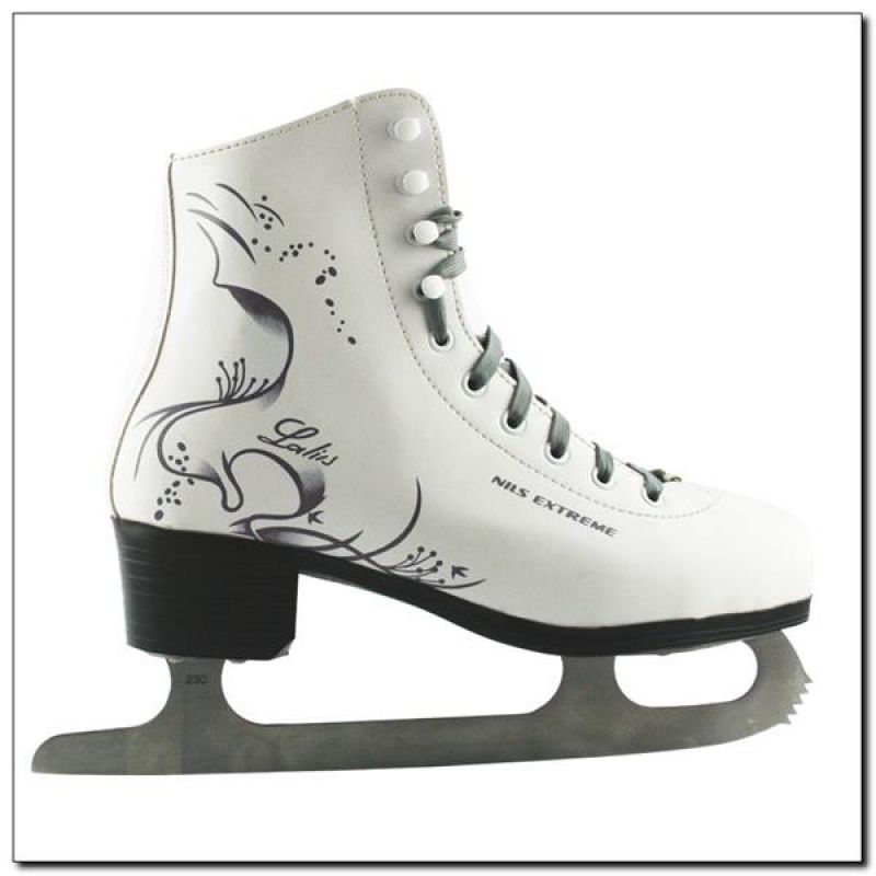 Nils Extreme Figure Skates white size 40 NF496S