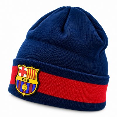 3. FC Barcelona winter hat Hat Escudo FCB 5004GEMN