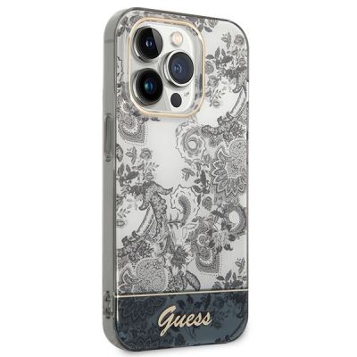 4. Guess GUHCP14LHGPLHG iPhone 14 Pro 6.1" grey/grey hardcase Porcelain Collection