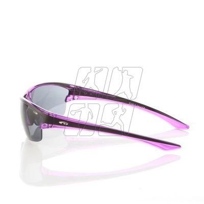 5. Sunglasses Goggle Matt black/Purple E142-3