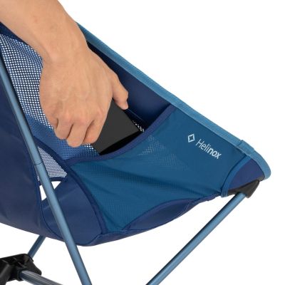 4. Helinox Chair One (RE) 4-Leg Camping Chair Black, Blue