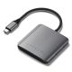 10. Satechi - Hub - with Power Delivery - 4 x USB-C 3.2 Gen 2 - Desktop Computer